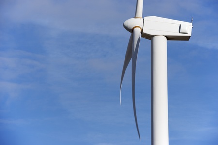 windmils for renewable energy production, Pozuelo de Aragon, Zaragoza, Aragon, Spain