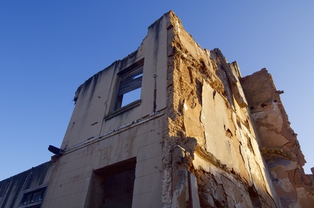 Belchite village destroyed in a bombing during the Spanish Civil War, Saragossa, Aragon, Spainのeditorial素材