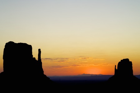 Tower in Monument Valley, Navajo Tribal Park, Utah, Usaの写真素材