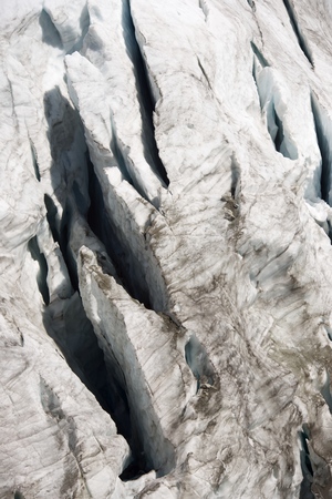 Argentiere Glacier view, Chamonix, Mont Blanc Massif, Alps, Franceの写真素材