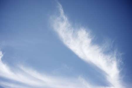 background created with blue sky and white clouds
