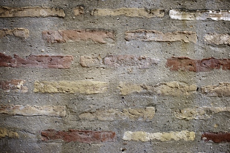 background created with an old brick wall