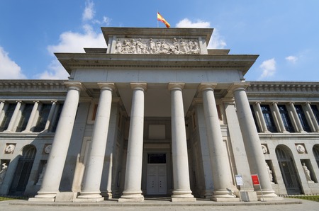 west access in the Prado Museum, Madrid, Spainのeditorial素材