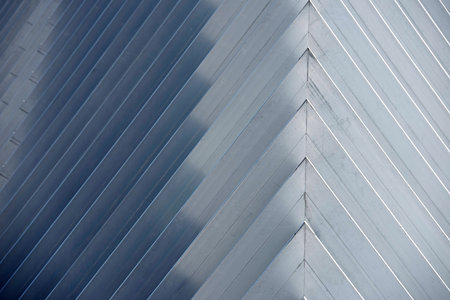 Corporate metal building background in high resolutionの写真素材