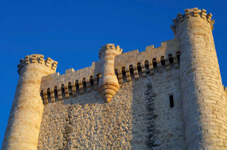 Torija Castle in Guadalajara, Castilla-La Mancha, Spainのeditorial素材