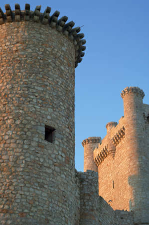 Torija Castle in Guadalajara, Castilla-La Mancha, Spainのeditorial素材