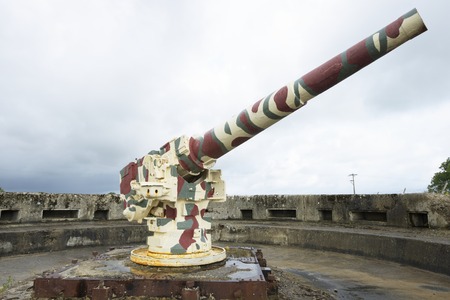 Crisbecq fortified position that defended Utah Beach, Normandy, France