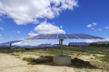 photovoltaic panel for renewable electric production energy