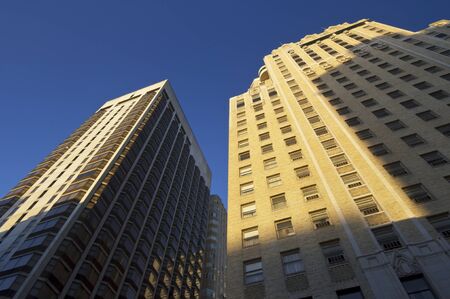 skyscraper in San Francisco city, California, Usa.