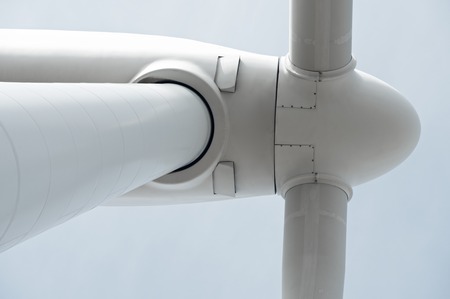 Windmill for electric power production, Pozuelo de Aragon, Zaragoza Province, Aragon, Spain.