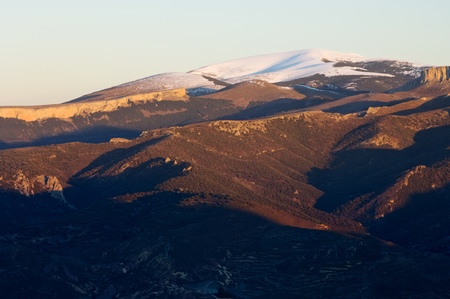 Moncayo summit, 2316 m., Moncayo Natural Park, Zaragoza, Aragon, Spain
