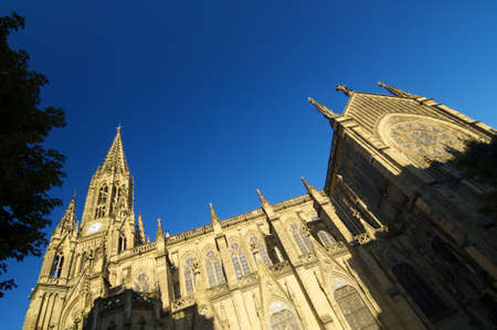 Buen Pastor cathedral, San Sebastian, Spain.の写真素材