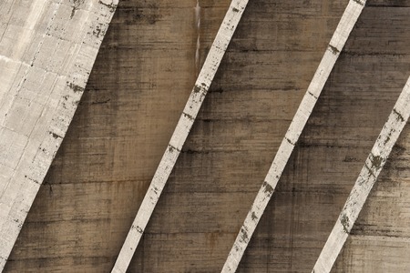 Hydroelectric dam for electricity production, Pyrenees, Spain.の写真素材