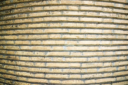 Background created with a old brick wallの写真素材