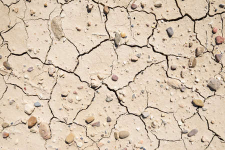 Background in high resolution created with drought land.の写真素材