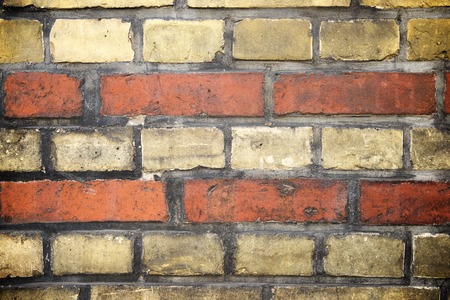 Background created with a old brick wall
