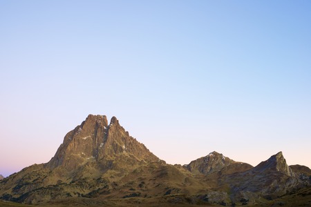 Midi Dossau, Ossau Valley, Pyrenees National Park, Pyrenees, France.の写真素材