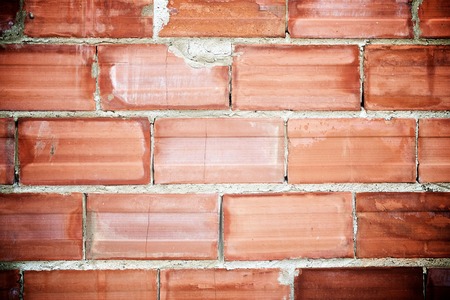 Background created with a old brick wallの写真素材