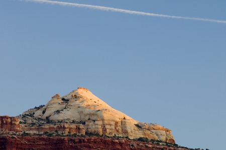 Hills in Indian Creek, near Canyonlands, Utah, USA.の写真素材