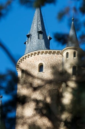 Alcazar of Segovia, Castilla Leon in Spain.のeditorial素材