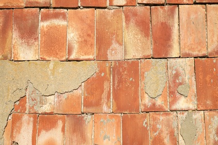 Background created with a old brick wall