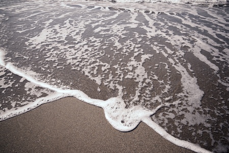 Waves in the Mediterranean Sea, Spain.