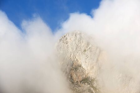 Peaks in Oza Valley, Pyrenees, Spain.