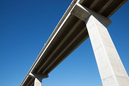 Bridge of a highway in Spain