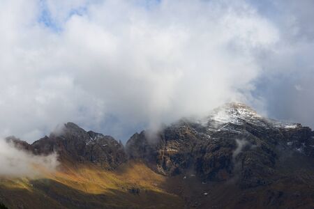 Peak in Canfranc Valley, Pyrenees, Spain.