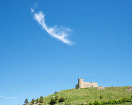 Castle in Medinaceli, Soria Province, Castilla Leon in Spain.のeditorial素材