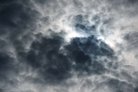 Stormy clouds view in Spain.