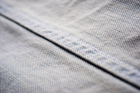 Close-up of an old cowboy pants.の写真素材