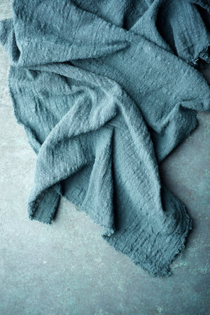 Kitchen towel on a table.の写真素材