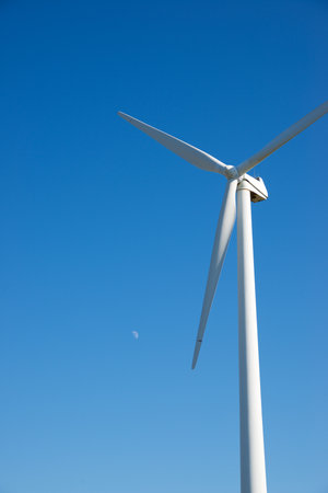 Wind turbines generator for sustainable electrical energy productionの写真素材