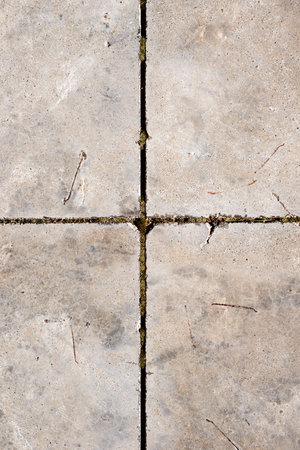 Texture of an old and weathered cement floorの写真素材