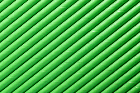 Close-up of disposable drinking straws made of cardboardの写真素材