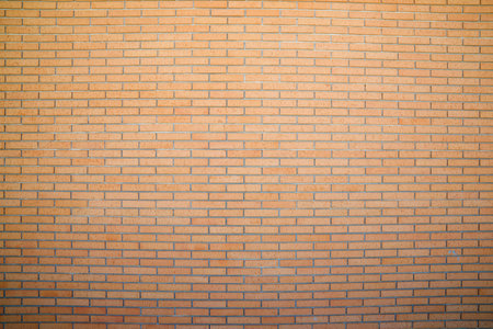 Texture of a new brick wallの写真素材