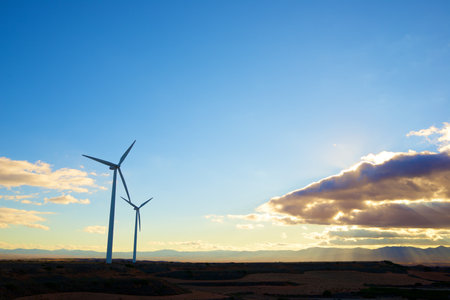 Windturbine generators for sustainable electrical energy production in Spain