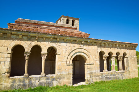 Virgen de la Vega chapel in Requijada village, Segovia province, Castilla Leon in Spainの写真素材