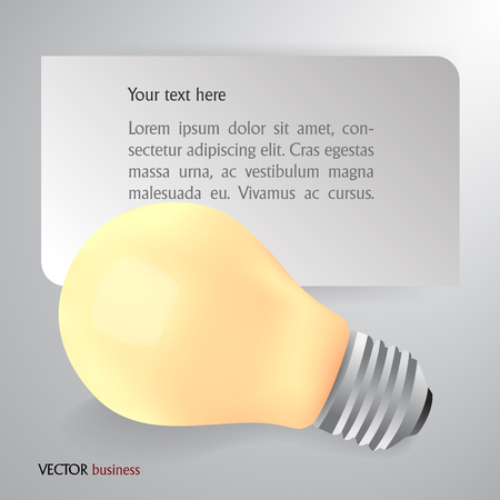 Light bulb idea as conceptのイラスト素材