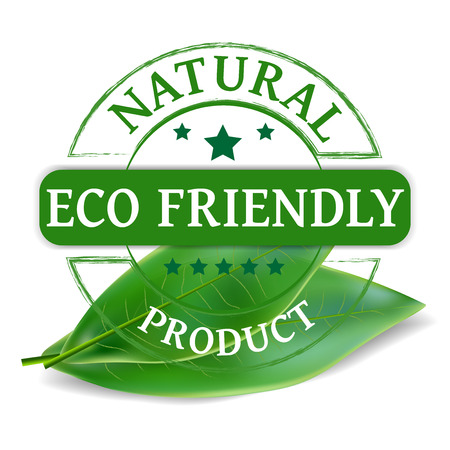 Eco product grunge stamp as conceptのイラスト素材
