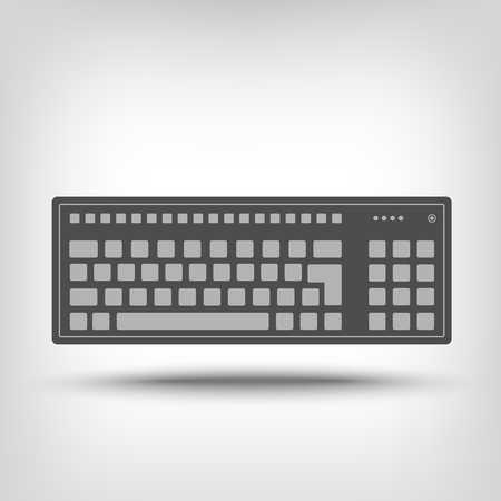 Keyboard icon as a conceptのイラスト素材