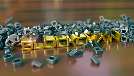 Cryptocurrency and Blockchain Technology Dataの写真素材