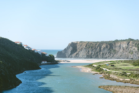 Beach Odeceixeの写真素材