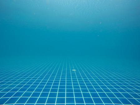 Underwater photos in the pool.の写真素材