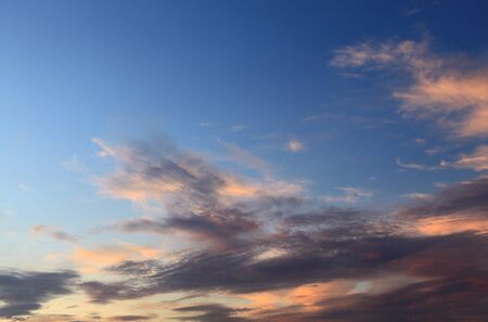 Sunset Sky Backgroundの写真素材