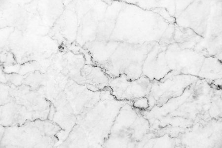 White marble texture background pattern with high resolution.の写真素材