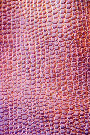 Brown leather texture closeup background;leather texture for backgroundの写真素材