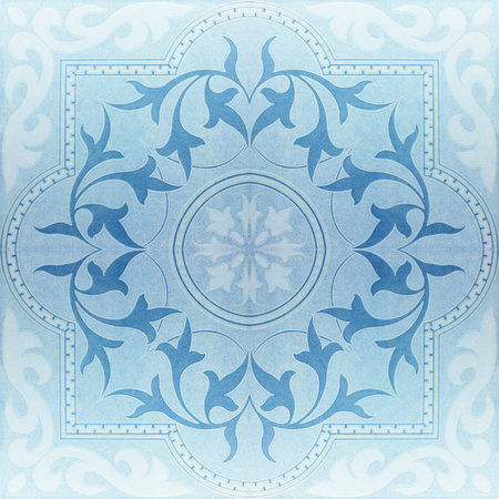 Decorative ceramic tiles patterns texture background in the park public
