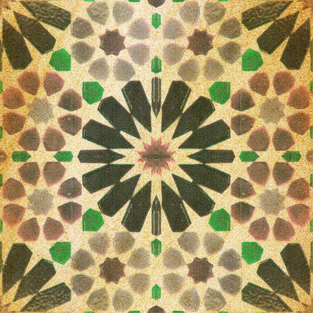 Old Decorative sandstone tile background